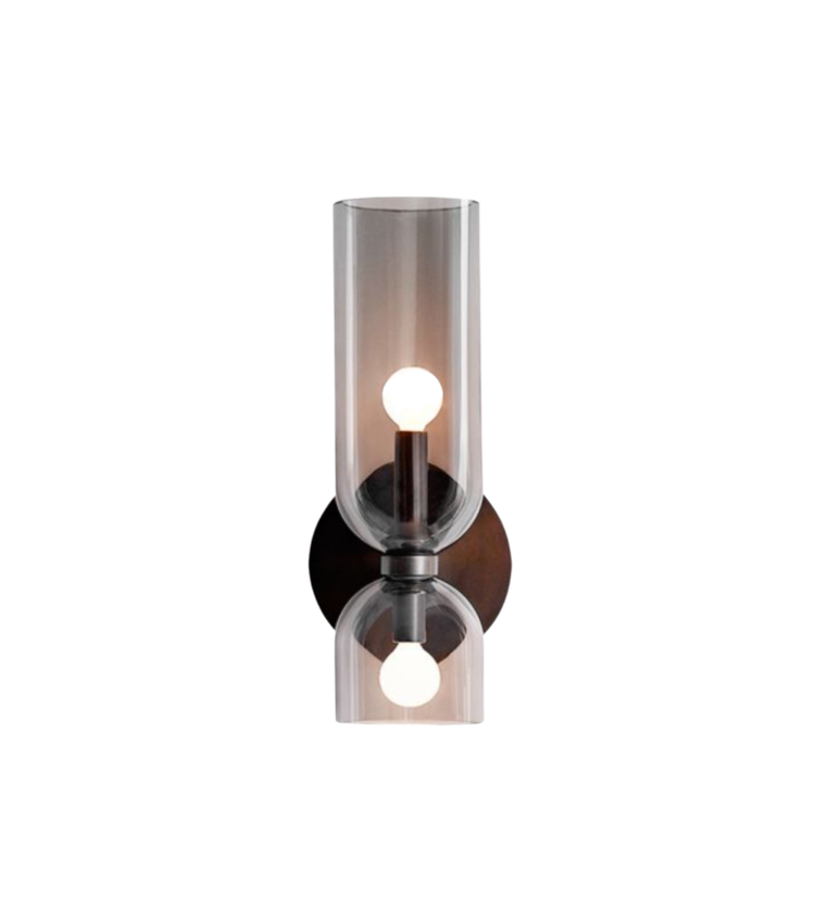  Бра Loft Candle H36/D12 Smoky Gray