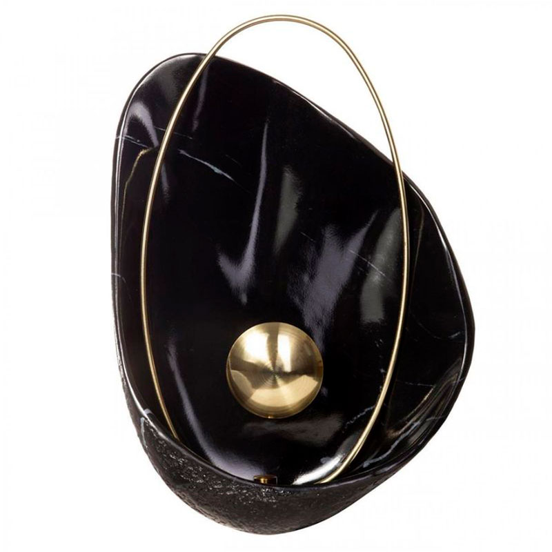 Бра Настінний світильник Cliff  Black