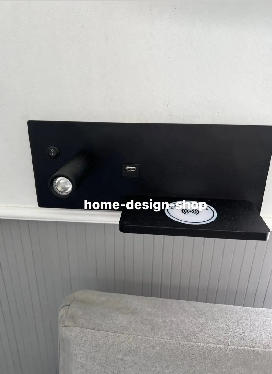 Бра Бра ZEROUNO Бездротова Зарядка Black 1