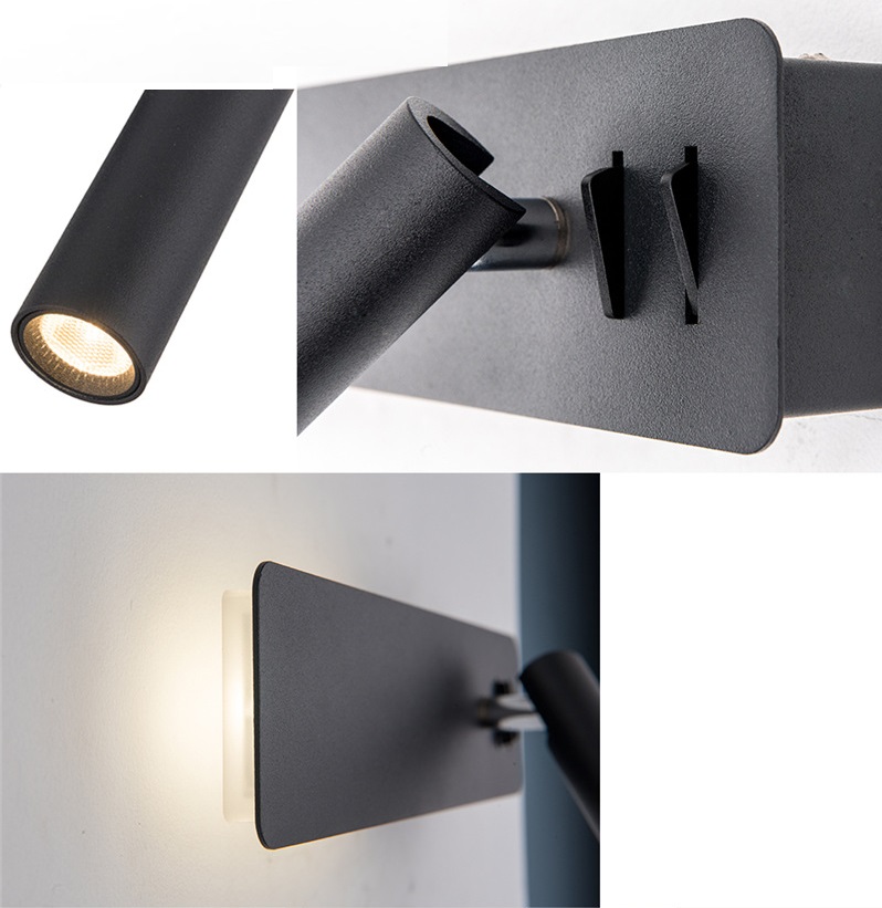 Освітлення Бра ZEROUNO Black 1