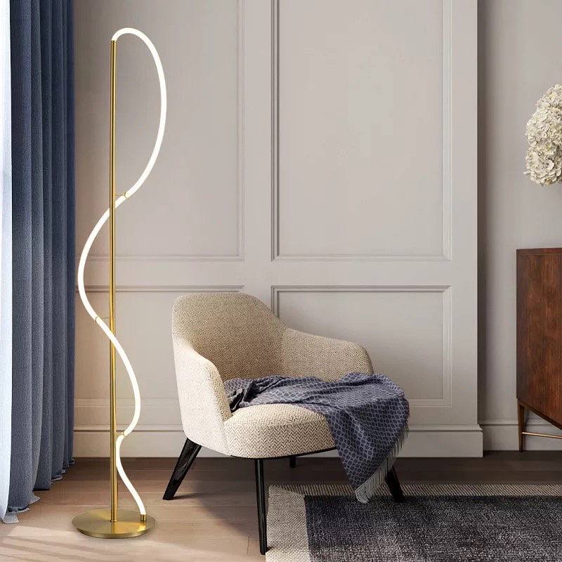 Торшери Торшер Shiva Gold 1