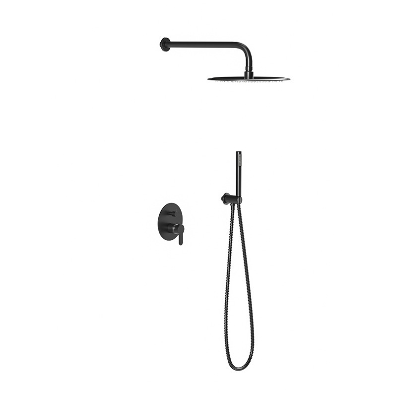 Сантехніка Набір змішувачів вбудованих Valazi Чорний серії Guadiana