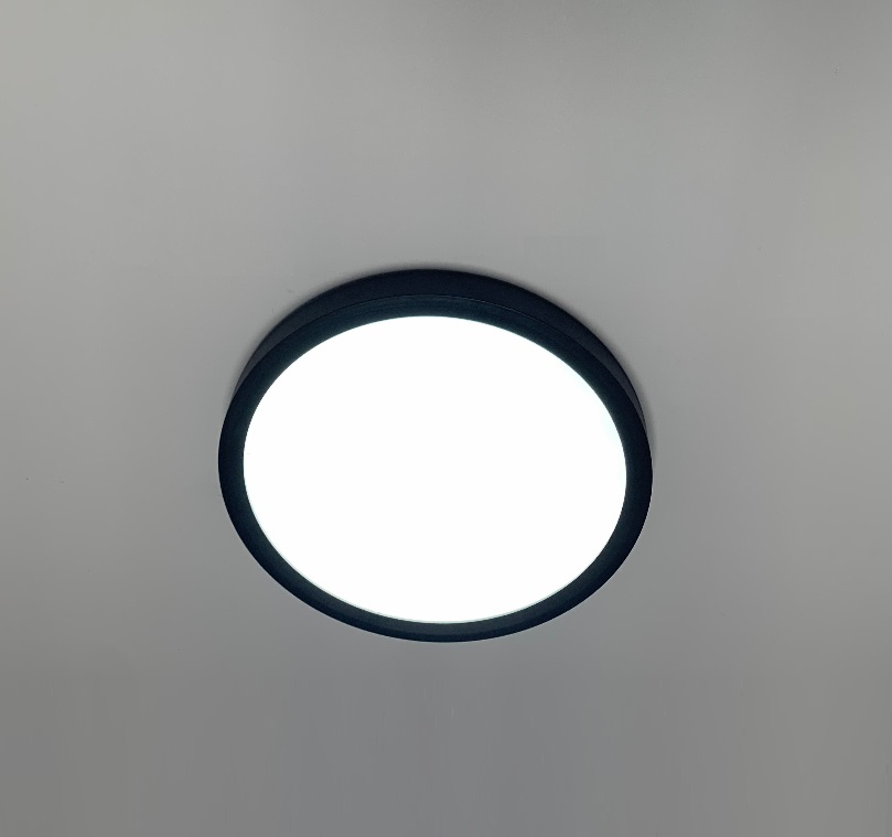 Стельові Стельовий світильник Slim Black 32w 30см 1