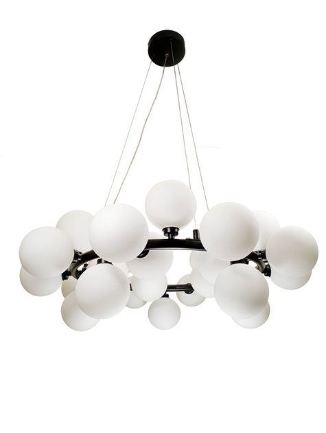 Люстри Люстра Bubbles Black D80