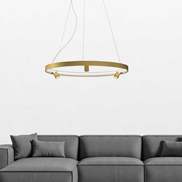  ЛЮСТРА LED RING GOLD D60 1