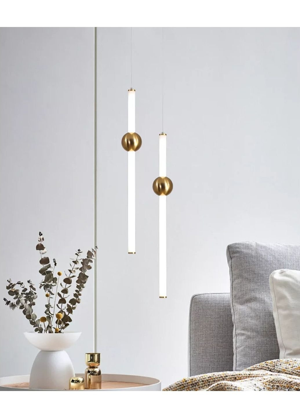 Підвісні світильники Підвісний світильник Led Elements Gold h60 1